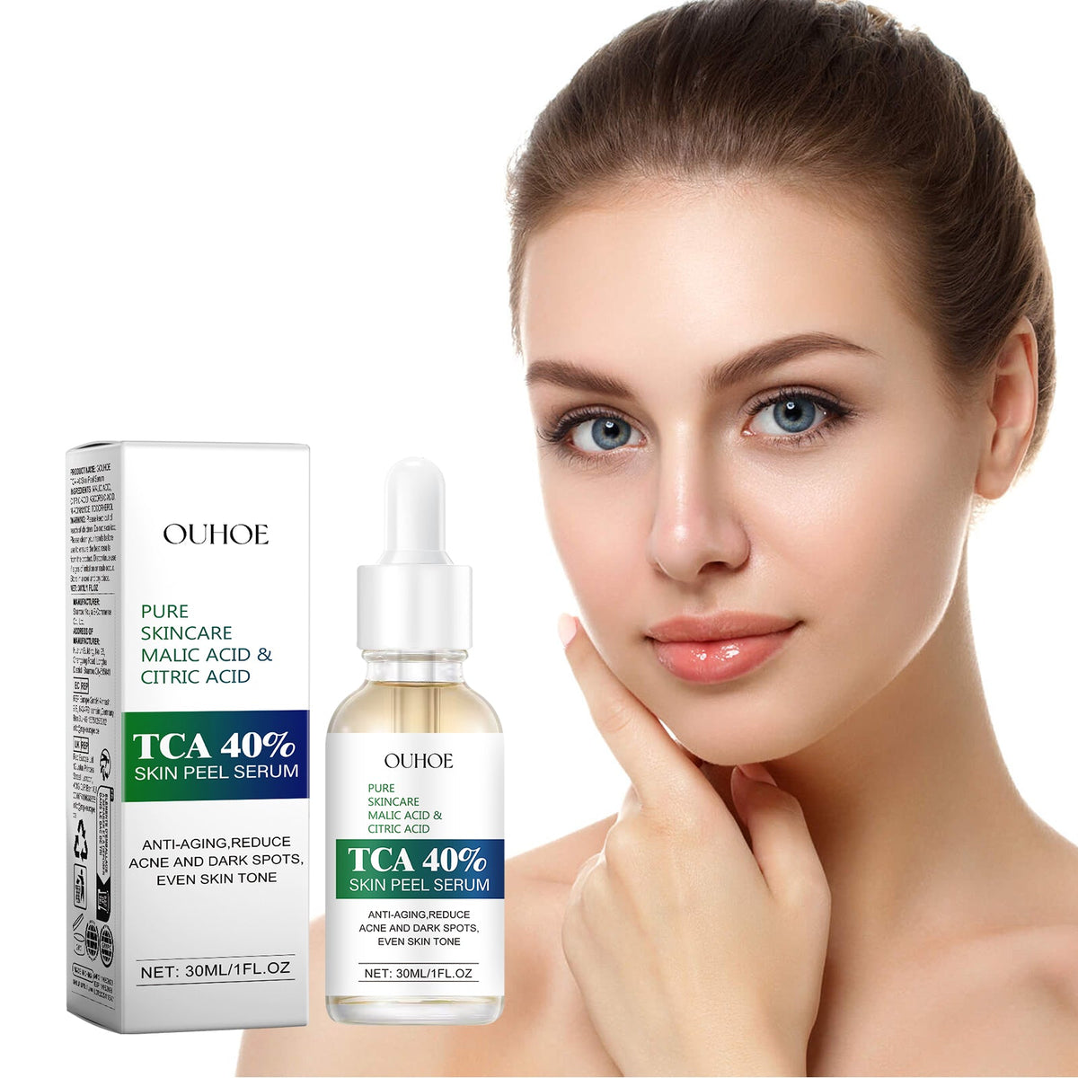 TCA 40% Peel Serum for Pores, Lines & Dark Spots