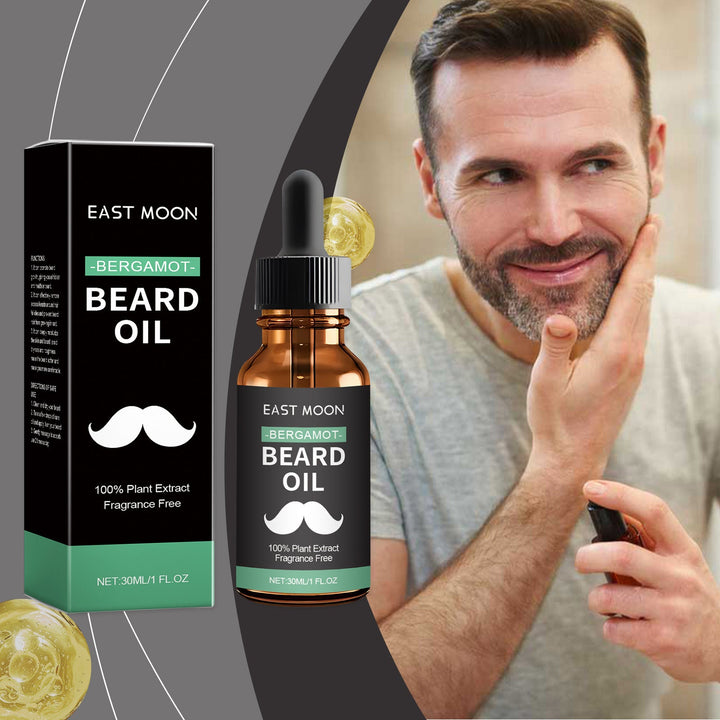 Men's Beard Oil – Lightweight, Plant-Based Softening