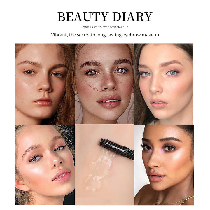 Clear Eyebrow Styling Gel for Long-Lasting Definition