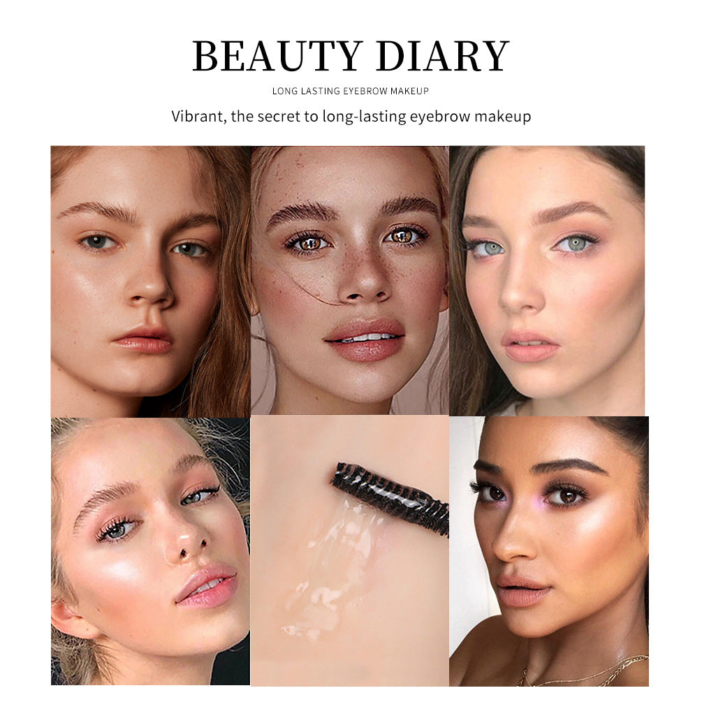 Clear Eyebrow Styling Gel for Long-Lasting Definition