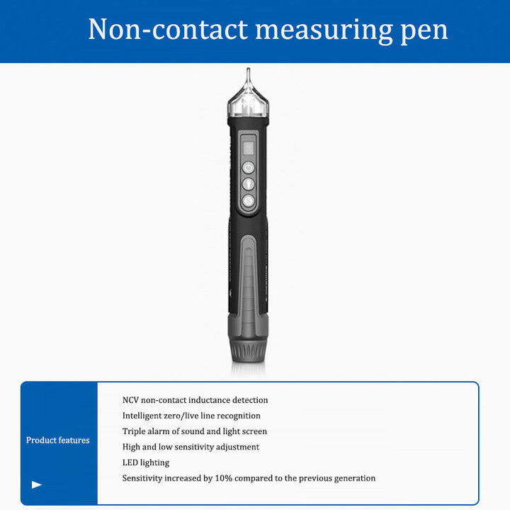 NCV Voltage Tester Pen — Non-Contact Live Wire Detector