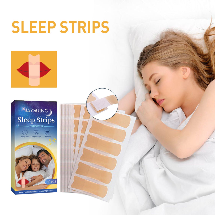 Anti‑Snoring Mouth Tape – Drug‑Free Snore Strips for Quiet Sleep