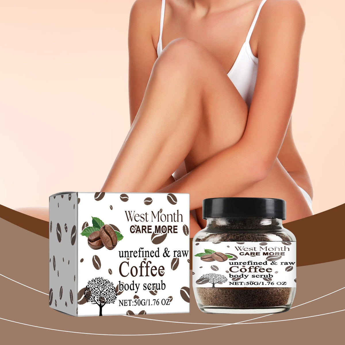 Coffee Body Scrub for Smooth, Glowing Skin Naturally