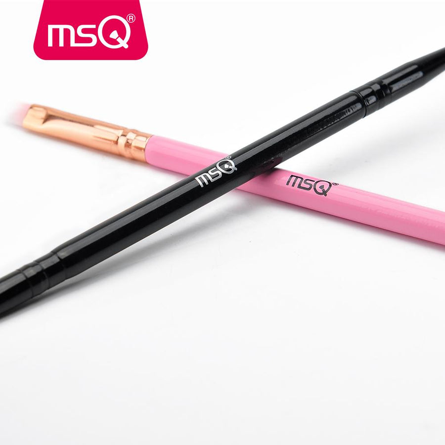 Dual-End Eyebrow & Eyeliner Brush — Perfect Brows & Liner