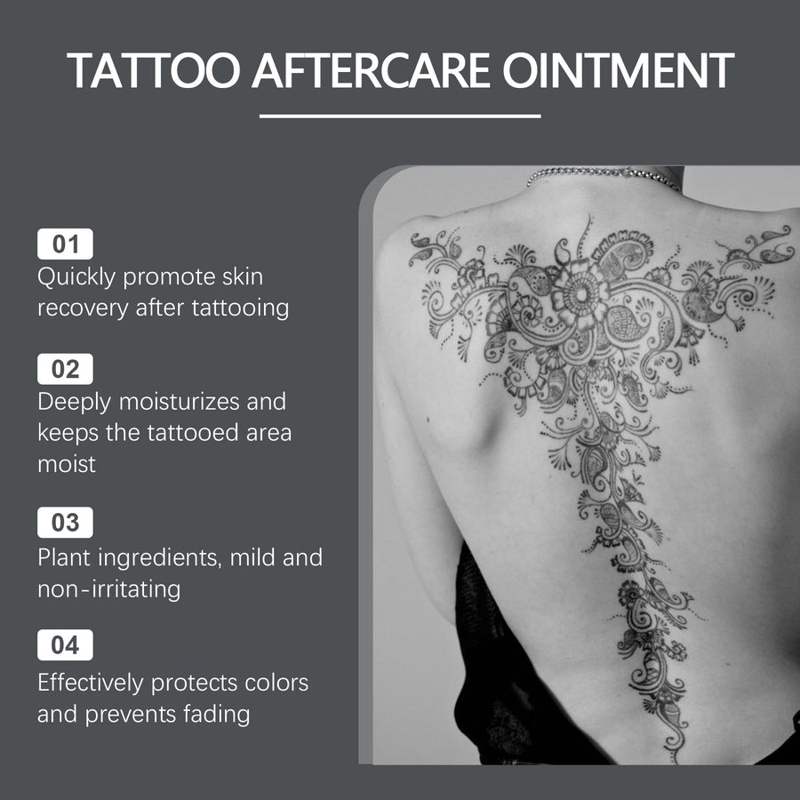 Tattoo Aftercare Cream for Moisture and Color Care