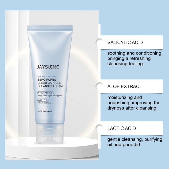 Salicylic Acid Facial Cleanser for Clogged Pores & Acne