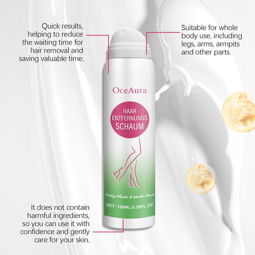 Hair Removal Spray — Gentle Foam for Sensitive Skin