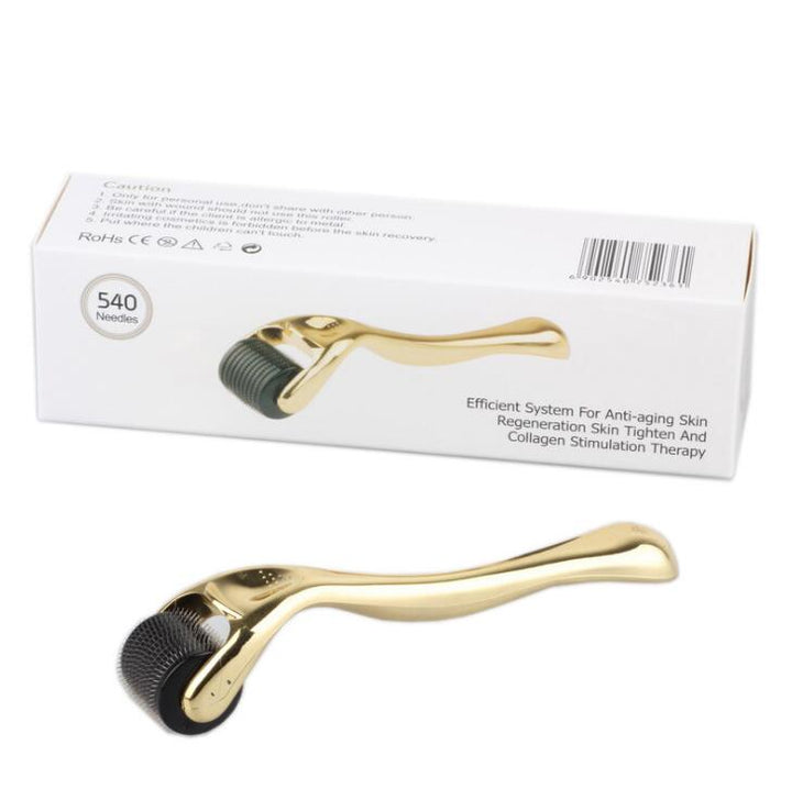 Derma Roller 540 Needles — Anti‑Aging Skin Tightening at Home