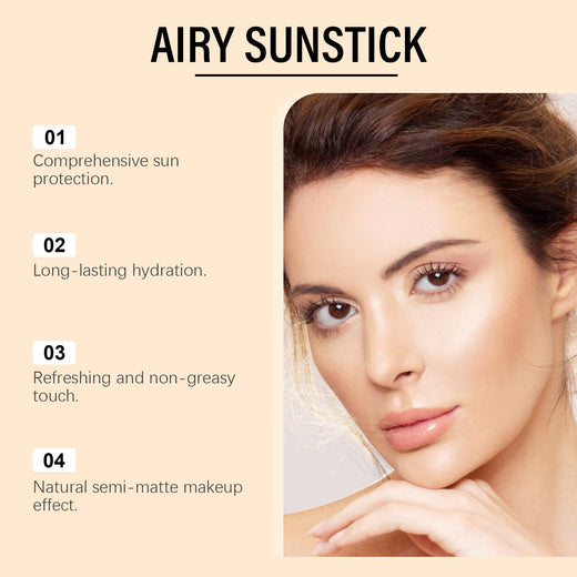 SPF 50+ Sunscreen Stick Non-Greasy Matte Finish