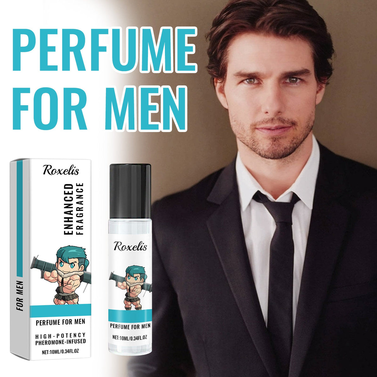Men's Pheromone Fragrance Portable Fresh Everyday Scent