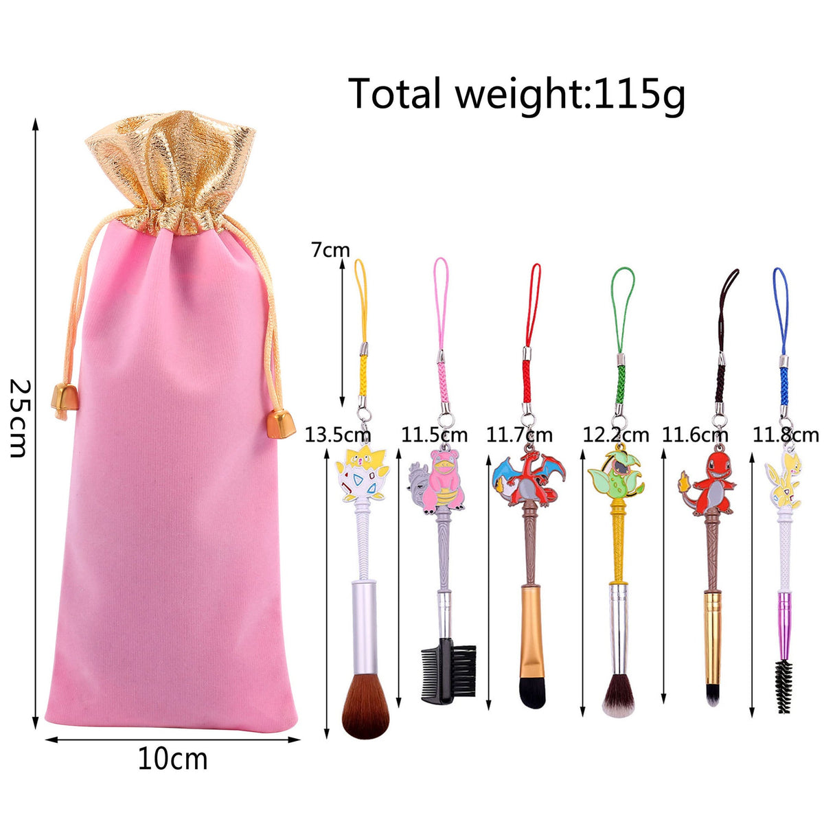 Pokémon Makeup Brush Set — Gotta Blend 'Em All!