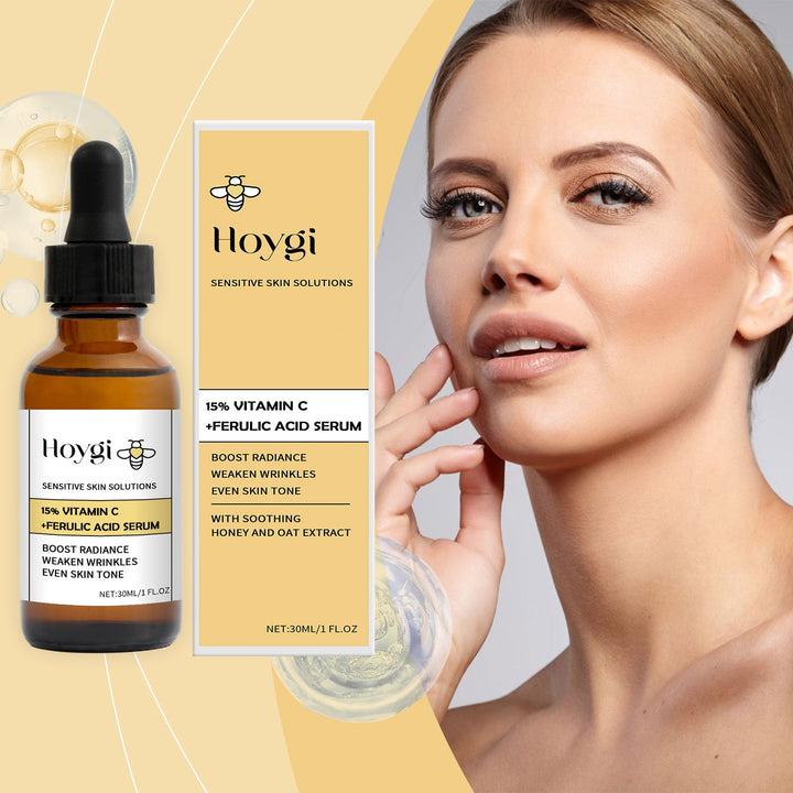 Vitamin C Honey Serum with Ferulic Acid for Radiance