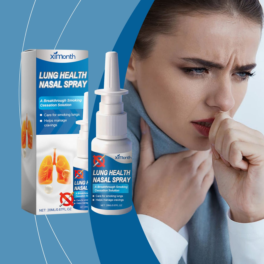 Nasal Cleansing Spray for Smoking Cravings & Lung Care