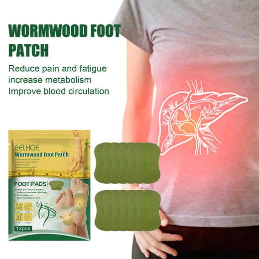 Wormwood Foot Patches - Better Sleep, Less Fatigue Overnight