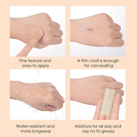 Liquid Foundation Makeup for Lightweight Dewy Coverage