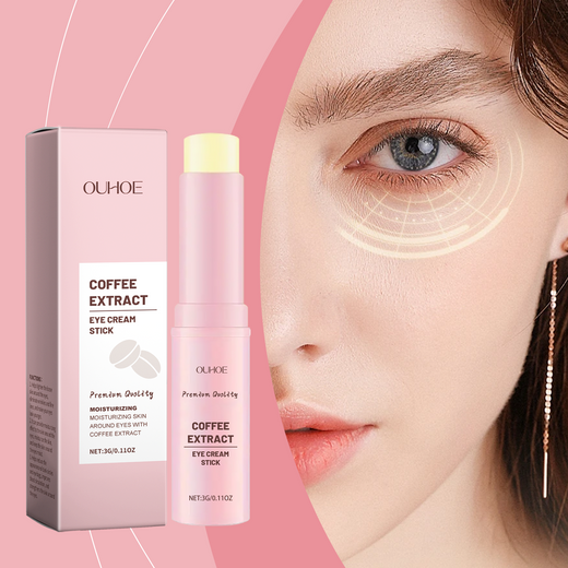 Coffee Eye Cream Stick for Tired, Puffy Under-Eyes