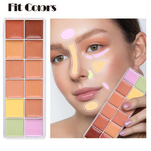 12-Color Concealer Palette for More Even-Looking Skin
