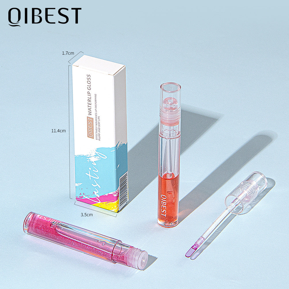 Water Lip Gloss For Glass-Like Moisturized Shine