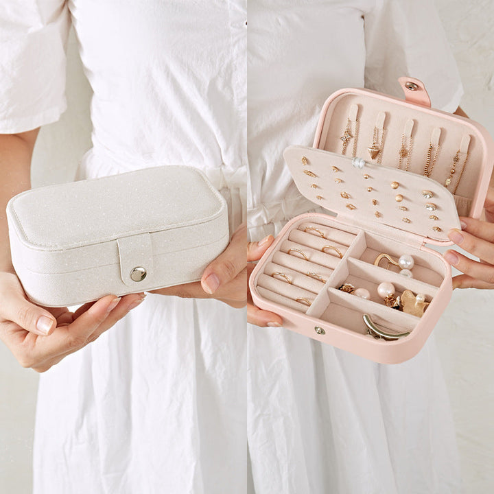 Jewelry Travel Case — Tangle‑Free Organization in Cream