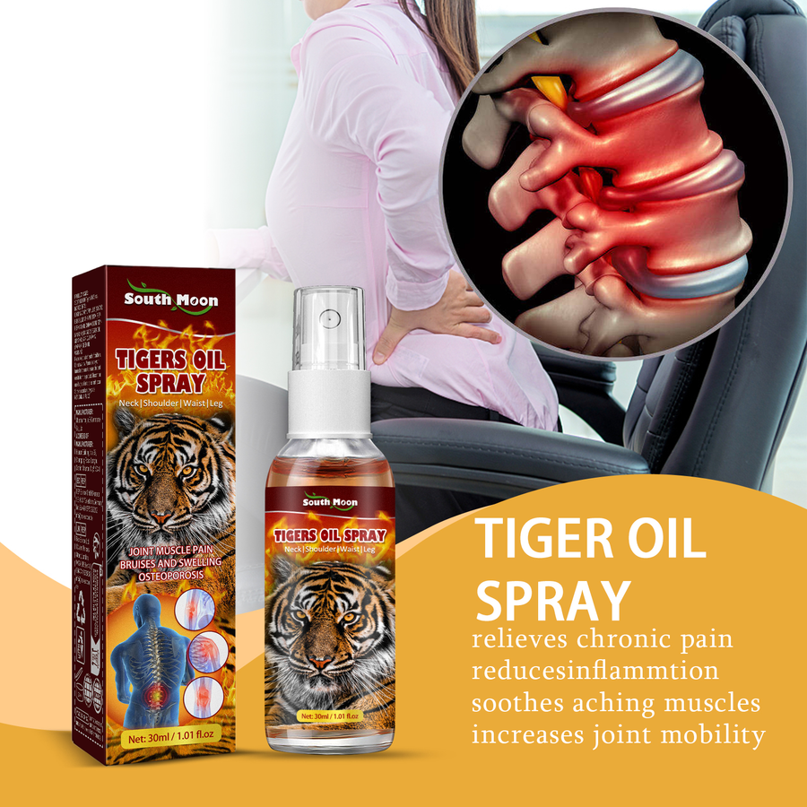 Tiger Oil Spray — Fast-Acting Joint & Muscle Pain Relief
