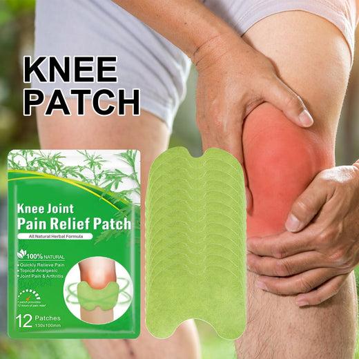 Knee Pain Relief Patches — 12-Hour Herbal Joint Relief