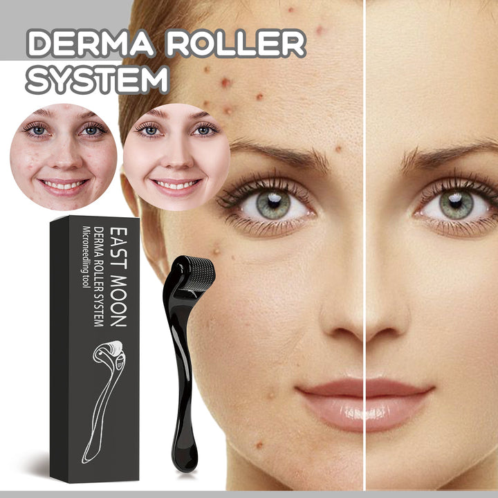 Microneedle Face Roller for Fine Lines & Acne Marks