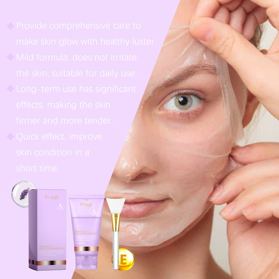 Overnight Collagen Face Mask for Hydrated, Firm-Looking Skin