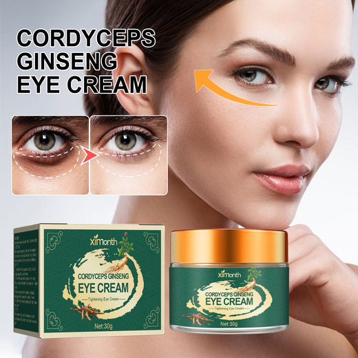 Cordyceps Ginseng Eye Cream for Dark Circles & Lines
