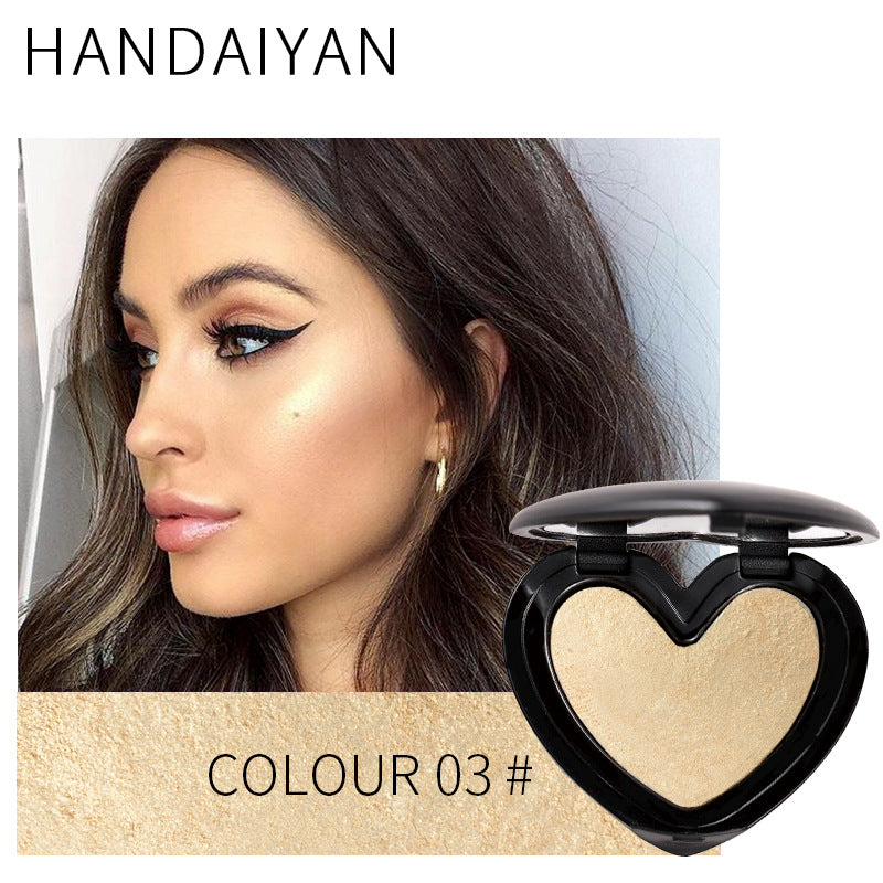 Dual-Use Highlighting Powder for Face and Eye Makeup