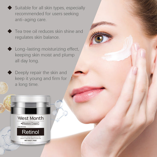 2.5% Retinol Cream With Hyaluronic Acid for Fine Lines