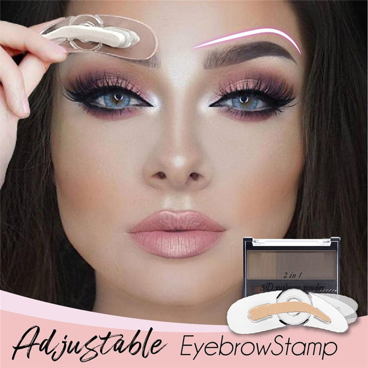 Eyebrow Stamp Kit for Fast, Symmetrical Arch Makeup