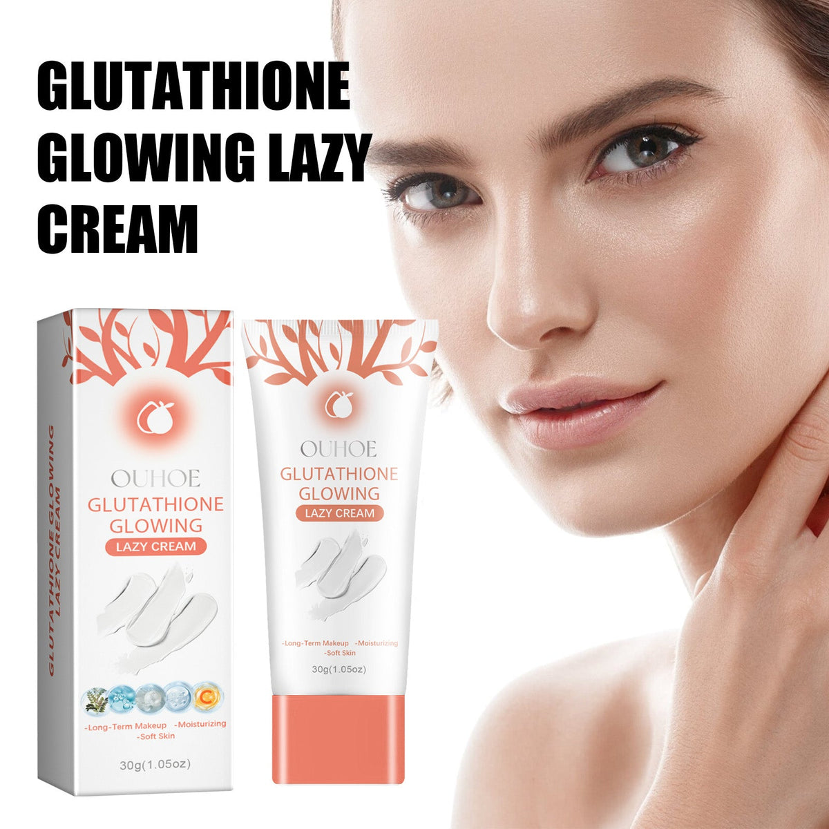 Glutathione Glow Cream for Even, Brighter Skin Tone
