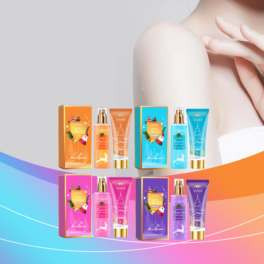 Christmas Body Care Gift Set for Soft, Scented Skin