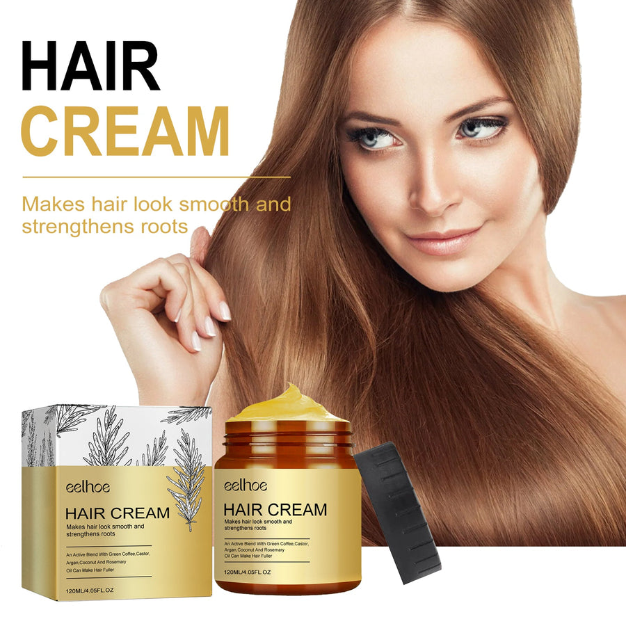 Rosemary Hair Cream for Smooth, Shiny-Looking Hair