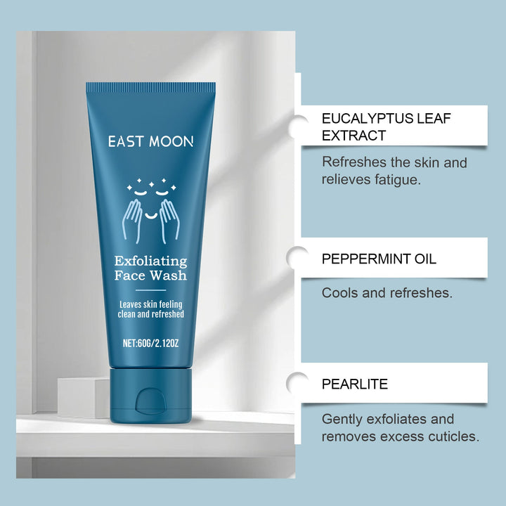 Men's Exfoliating Face Wash for Clean, Refreshed Skin