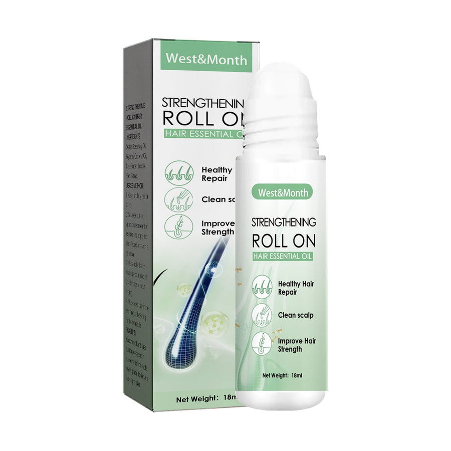 Strengthening Roll-On Hair Oil — Thicker, Fuller Hair in 4 Weeks