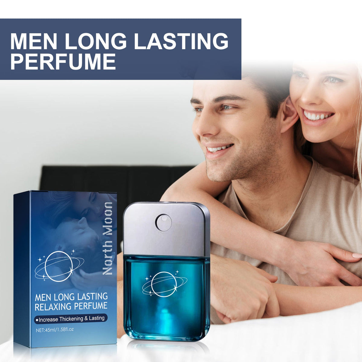 Men's Long-Lasting Perfume Spray for Fresh Daily Wear