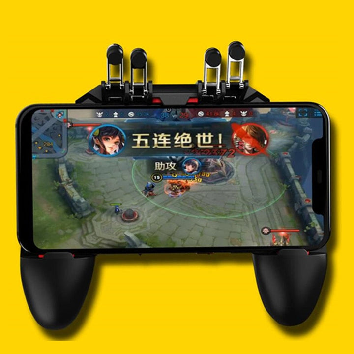 Mobile Gamepad with Metal Triggers — Console Control for PUBG