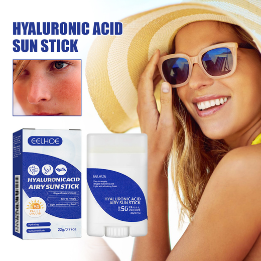 Hyaluronic Acid Sunscreen Stick SPF 50+ No White Cast