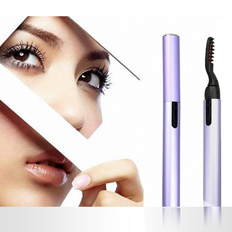 Heated Eyelash Curler Pen for Lifted, Brighter Eyes