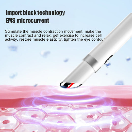 Eye Massage Tool — EMS Warmth for Tired-Looking Eyes