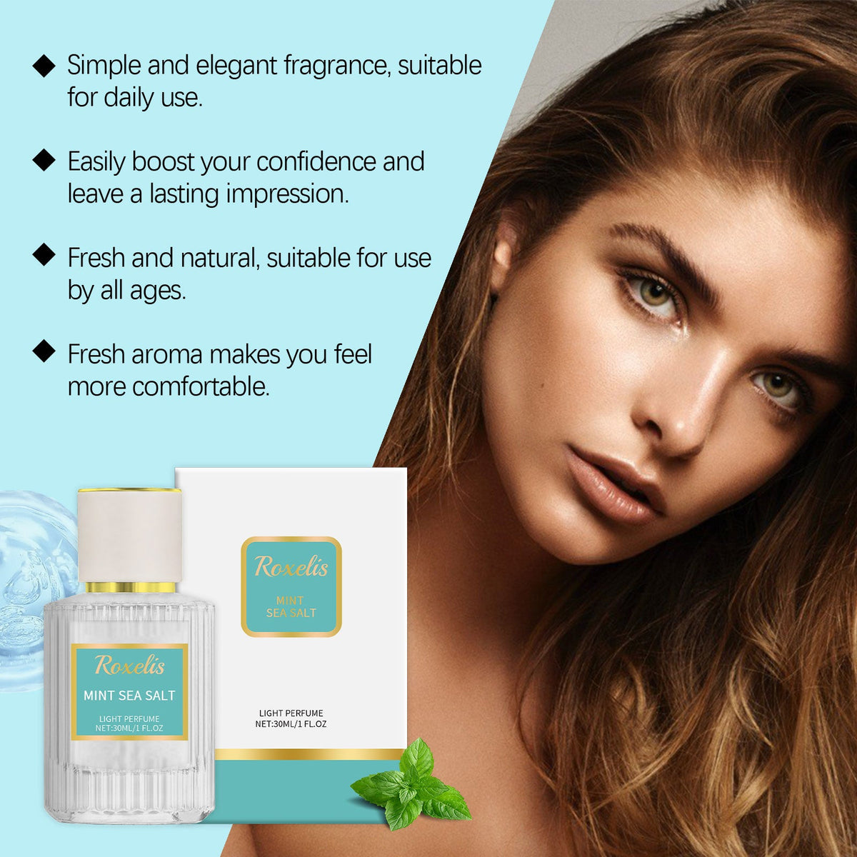 Mint Sea Salt Perfume – Fresh Long-Lasting Fragrance