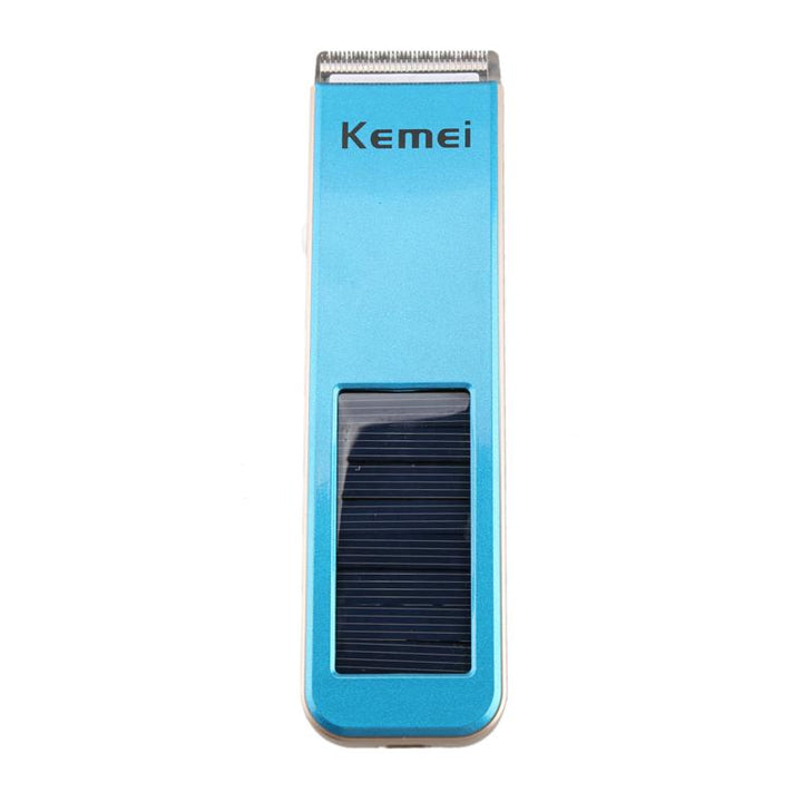 Professional Cordless Barber Clippers — Solar-Powered Quiet
