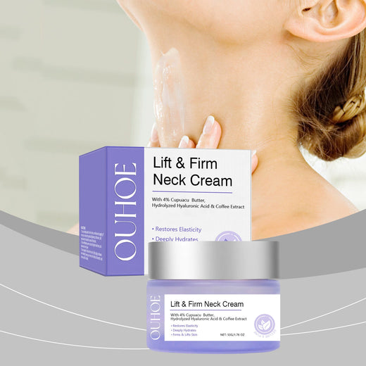 Neck Firming Cream with Hyaluronic Acid & Cupuaçu Butter