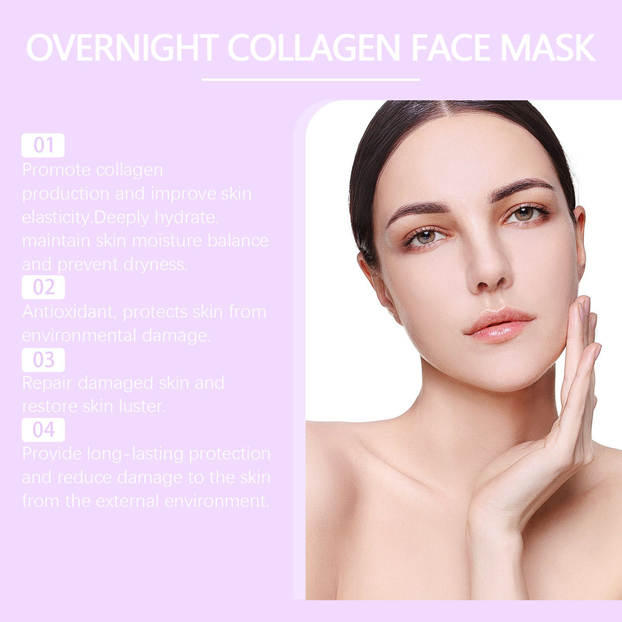 Overnight Collagen Face Mask for Deep Skin Hydration