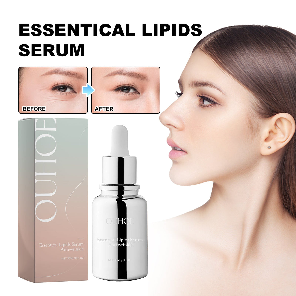 Essential Lipids Serum for Eye Wrinkles & Fine Lines