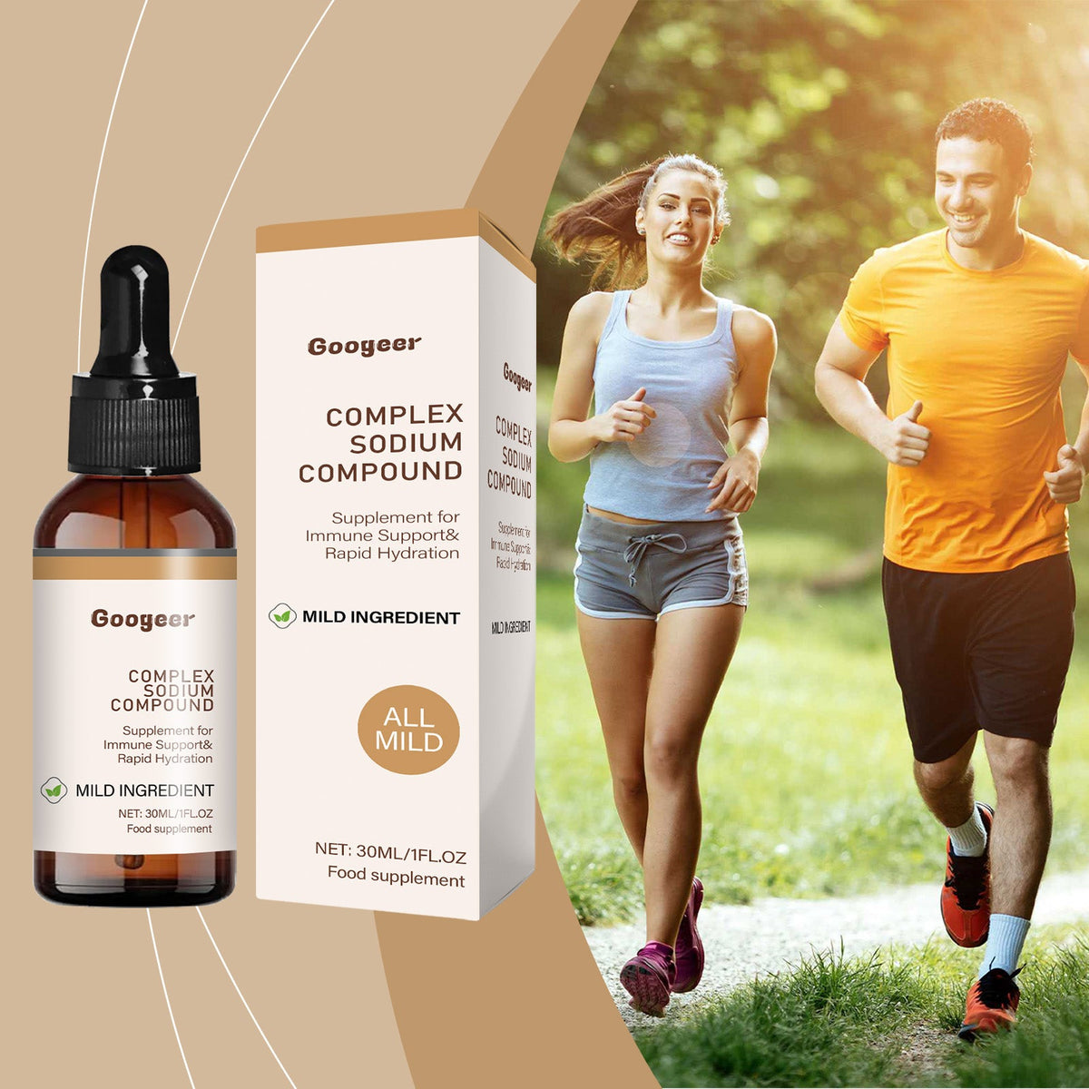 Liquid Endurance Supplement — Rapid Hydration & Immune Support