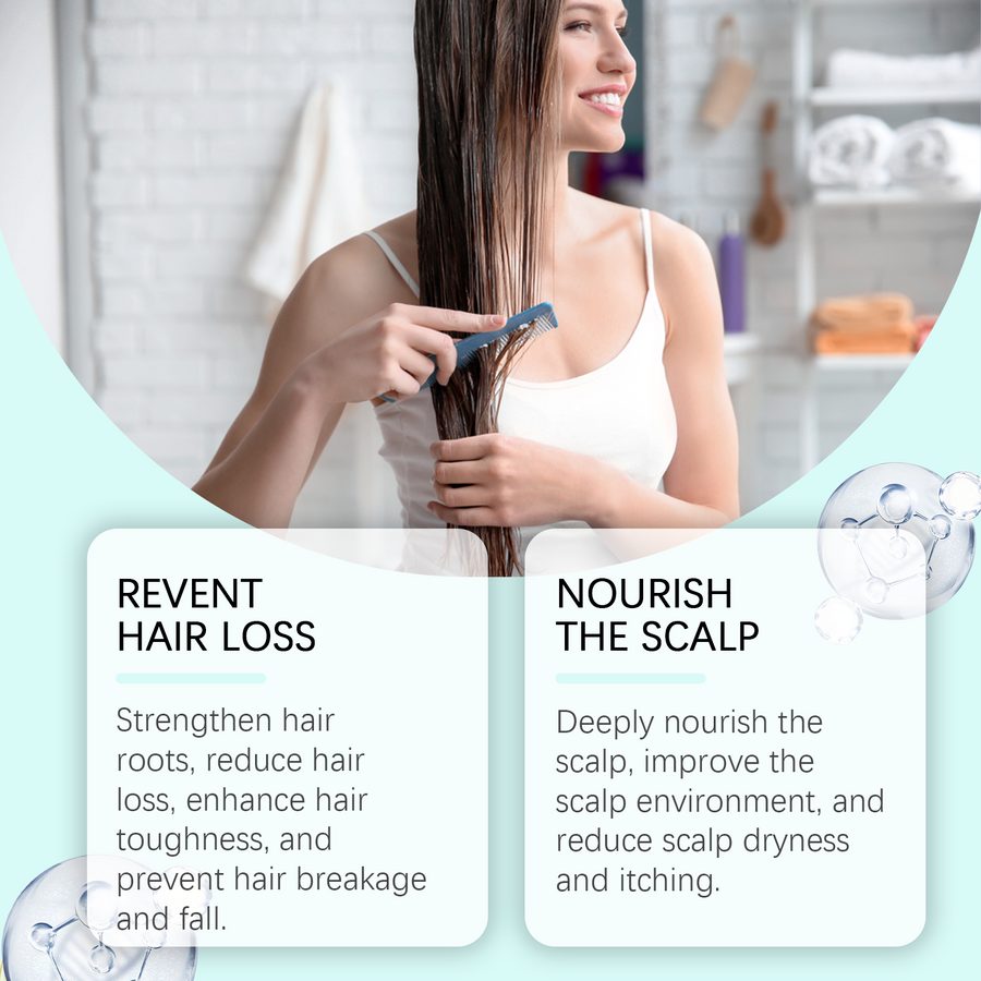 Rice Water Hair Repair Spray for Dry, Weak Hair Care