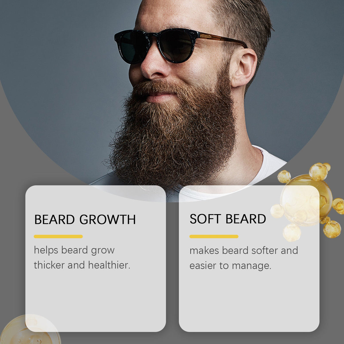 Beard Growth Serum & Derma Roller Kit – Fuller, Thicker Beards