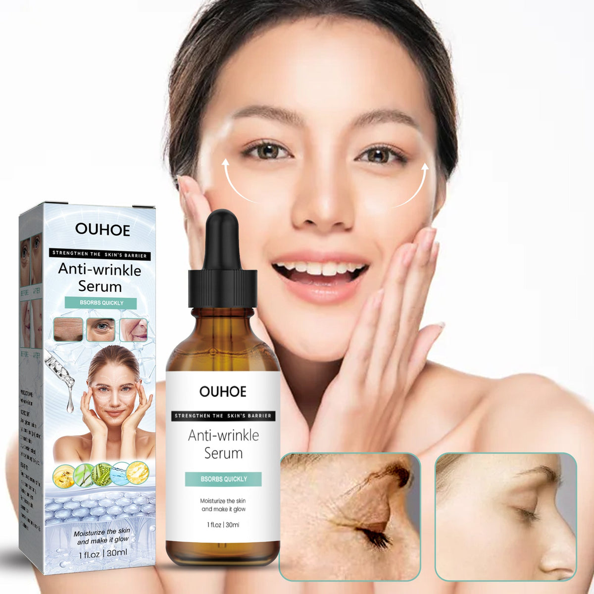 Anti-Wrinkle Serum for Fine Lines & Crow's Feet